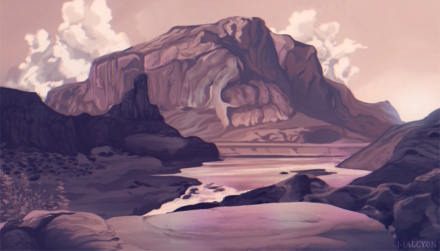 Large Colorized Scene